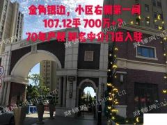 小面积，低总价，纯一楼外沿街铺，毛坯新房